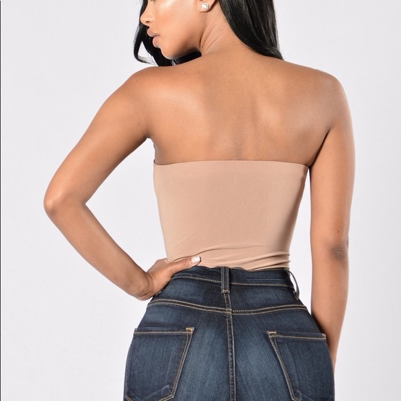 💕😍❤️STRAPLESS BODYSUIT - NUDE❤️😍💕 - Picture 3 of 4